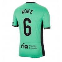 Camisa de time de futebol Atletico Madrid Koke #6 Replicas 3º Equipamento 2023-24 Manga Curta